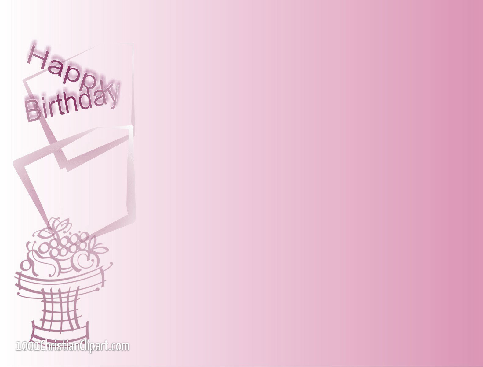 Happy Birthday theme, use this clip art for PowerPoint background or desktop 